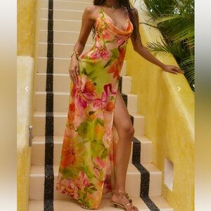 Bydee JAMILA MAXI DRESS IN FLORITA